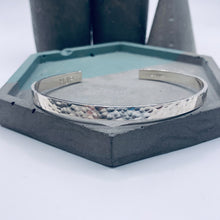 Load image into Gallery viewer, Personalised Sterling Silver Cuff