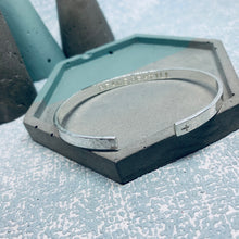 Load image into Gallery viewer, Personalised Sterling Silver Cuff