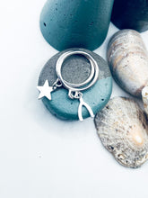 Load image into Gallery viewer, Lucky Charm - Sterling Silver Stacking Rings