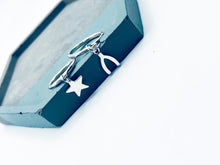 Load image into Gallery viewer, Lucky Charm - Sterling Silver Stacking Rings