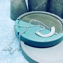 Load image into Gallery viewer, Sterling silver personalised mantra necklace