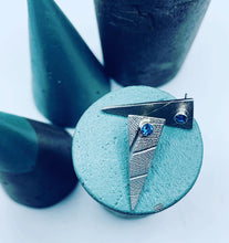 Load image into Gallery viewer, Lucid - Geometric Gemstone Earrings