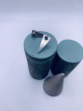 Load image into Gallery viewer, Geometric moonstone earrings