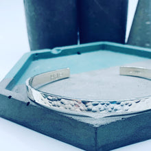 Load image into Gallery viewer, Personalised Sterling Silver Cuff
