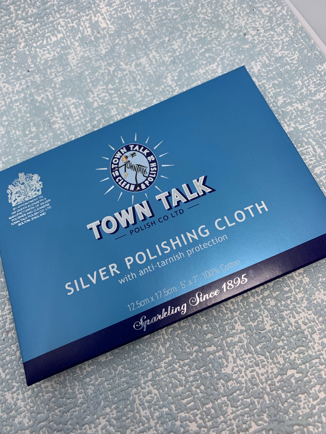 Town talk silver polishing cloth