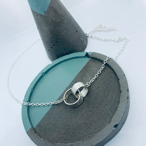 Sterling Silver "Hidden Message" necklace